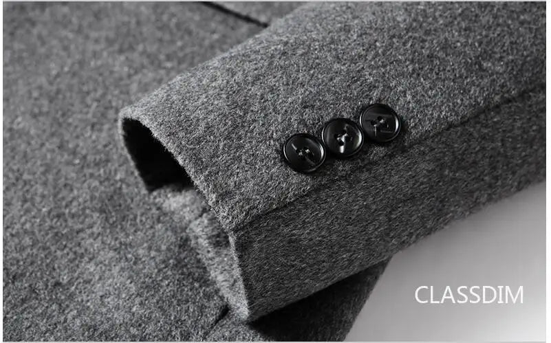 La Slim Fit men's medium long Blazer coat