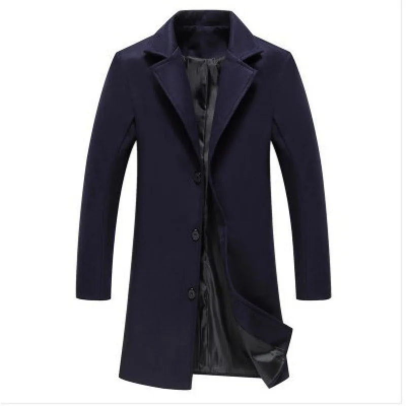 Men's La Slim Fit Broadcloth Blazer Coat