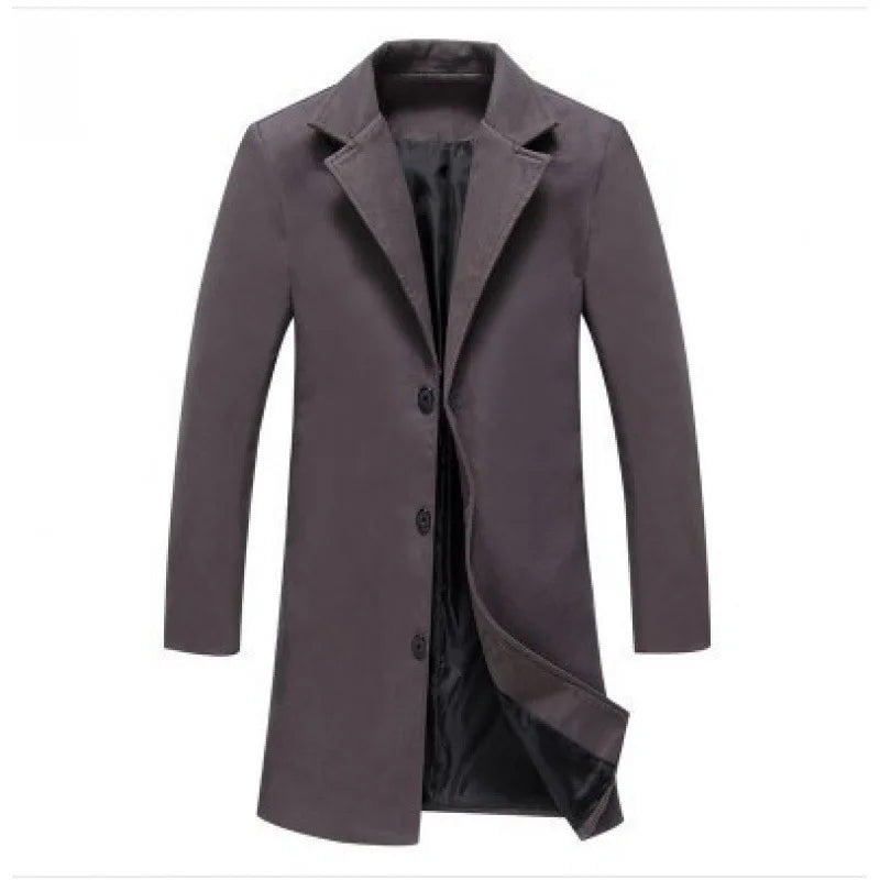 Men's La Slim Fit Broadcloth Blazer Coat