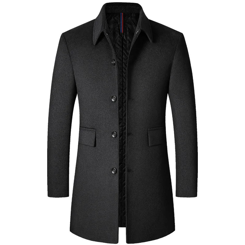 La Slim Fit men's medium long Blazer coat