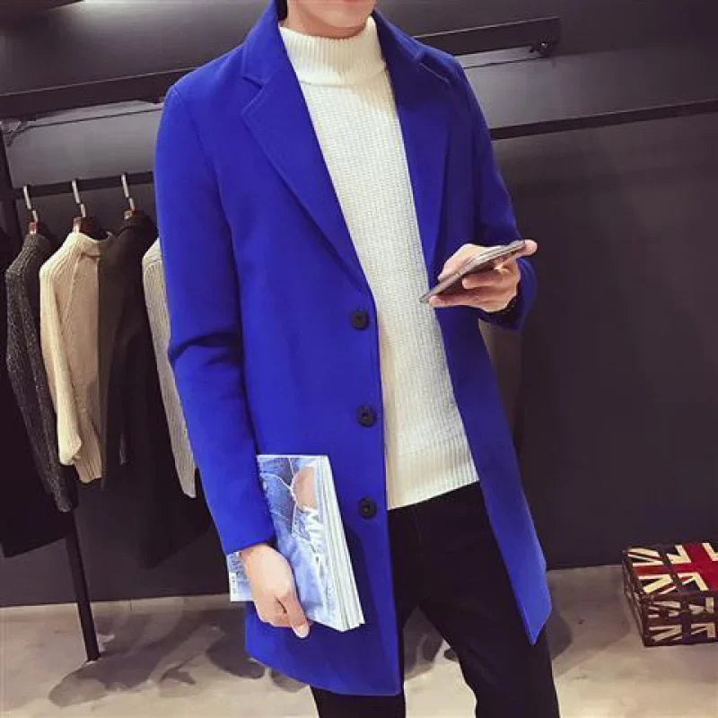 Punk Casual Men's Waterproof Coat