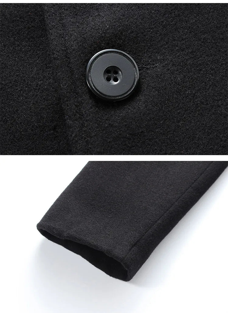 Men's La Slim Fit Broadcloth Blazer Coat