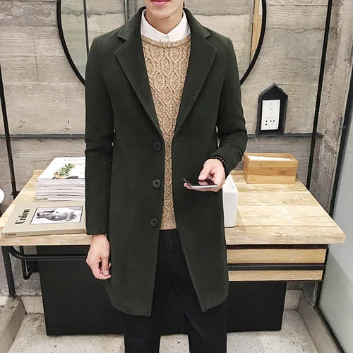 Punk Casual Men's Waterproof Coat