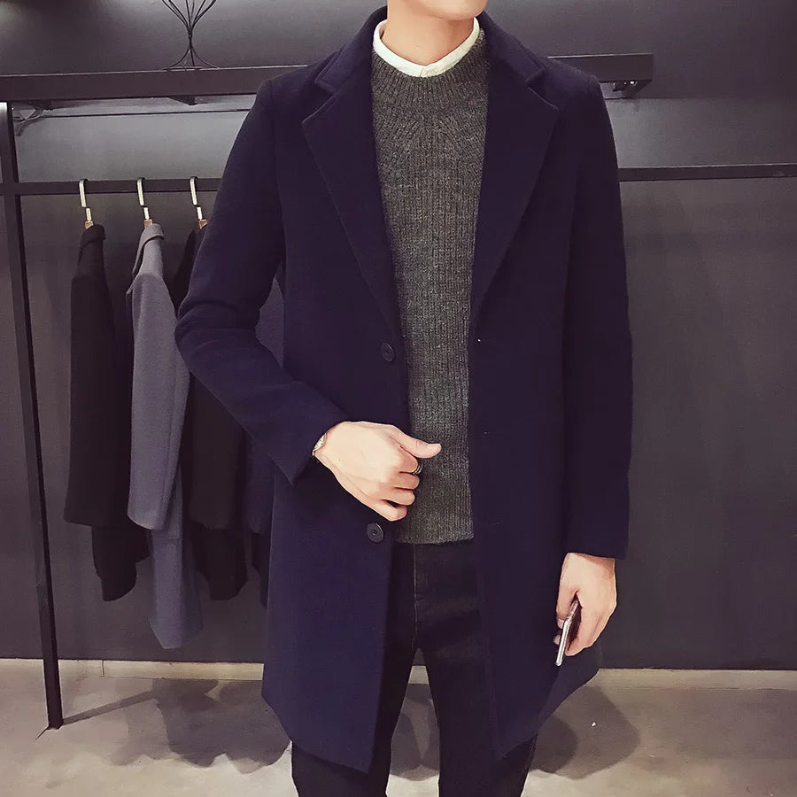 Punk Casual Men's Waterproof Coat