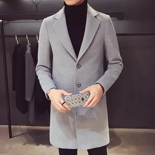 Punk Casual Men's Waterproof Coat