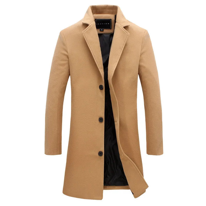 Men's La Slim Fit Broadcloth Blazer Coat