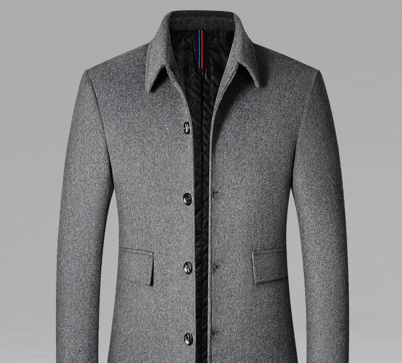 La Slim Fit men's medium long Blazer coat