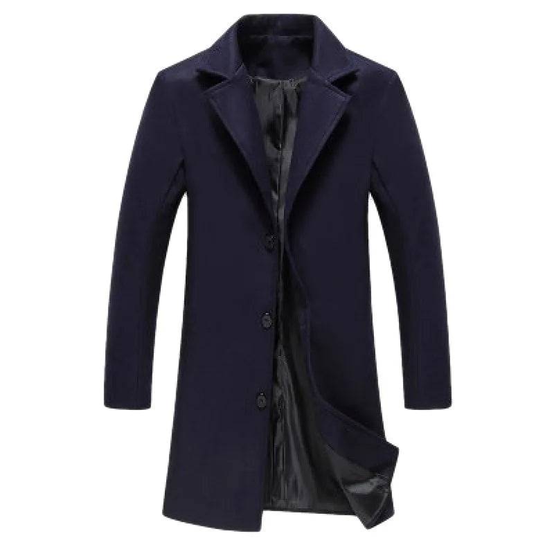 Men's La Slim Fit Broadcloth Blazer Coat