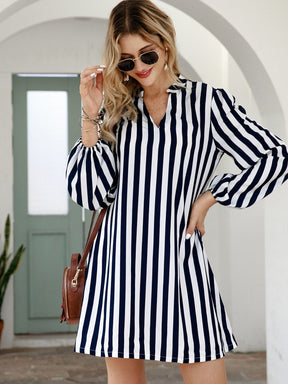 Franclia striped tunic dress