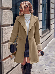 Versatile Women's 2 Button Coat