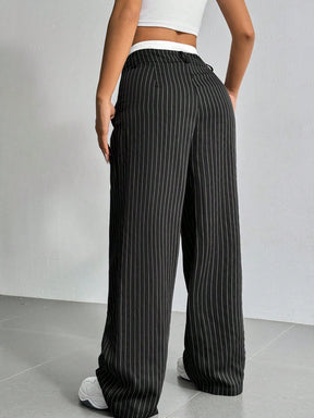 Women's Slim Pantolone Trousers