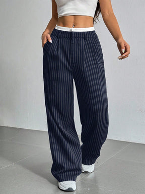 Women's Slim Pantolone Trousers
