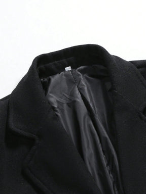Men's Double Layer Blazer Coat