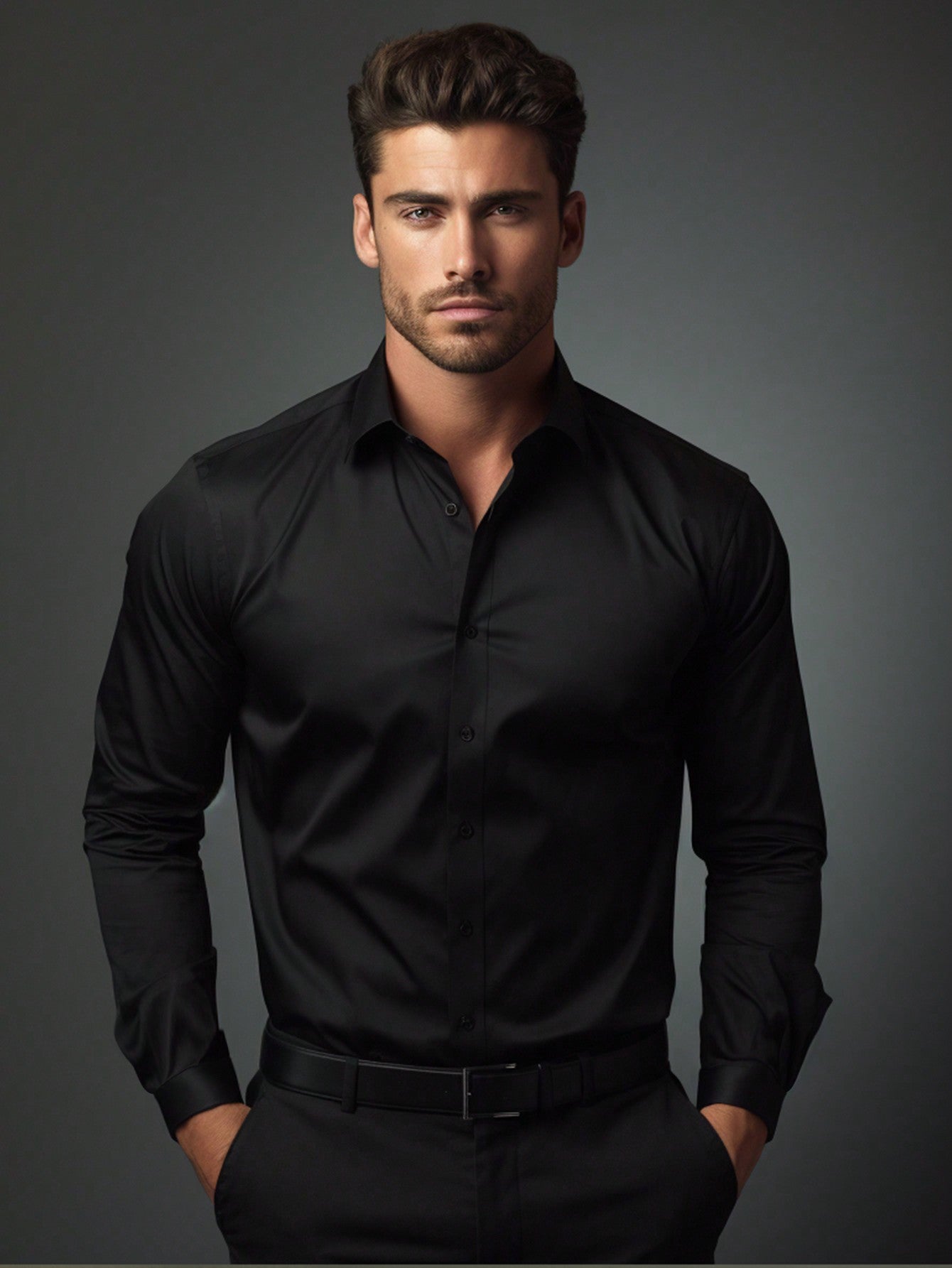Men's Formal Slim Shirt