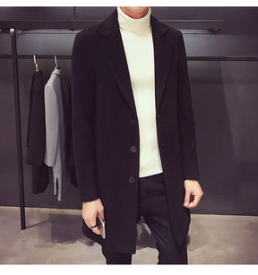 Punk Casual Men's Waterproof Coat