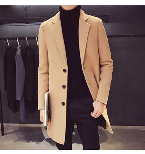 Punk Casual Men's Waterproof Coat