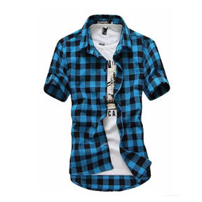 Men's Hanqiu Plaid Shirt