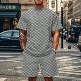 Punk Style Shirt+Short Set