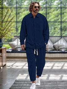 European Oversize Men's casual Set
