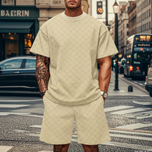 Punk Style Shirt+Short Set