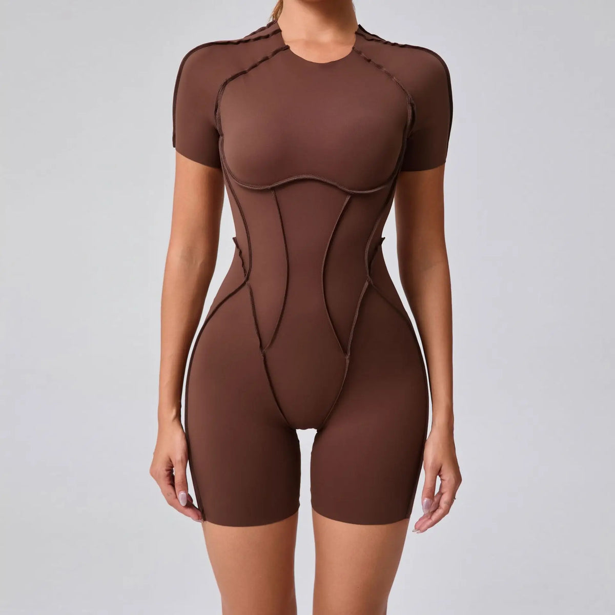 Women's sexy padded sports jumpsuit