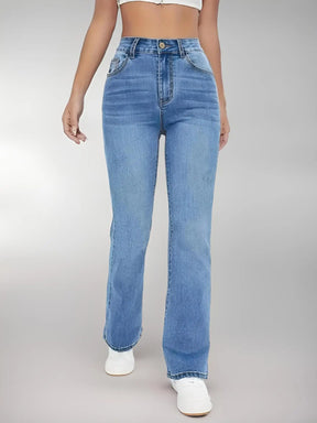 Women's Wide Leg Casual Versatile Jeans