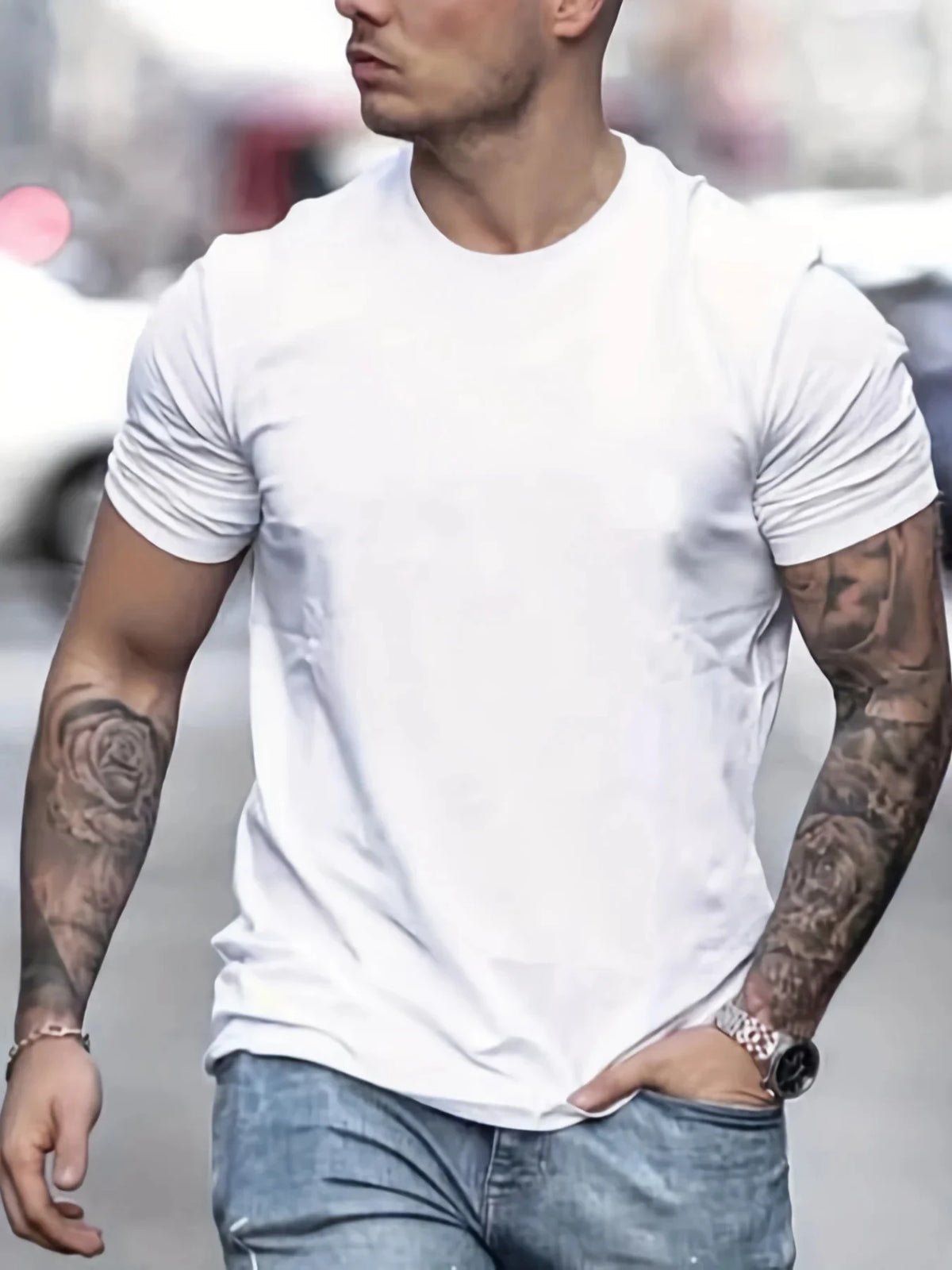 100% cotton Italy men's t-shirt