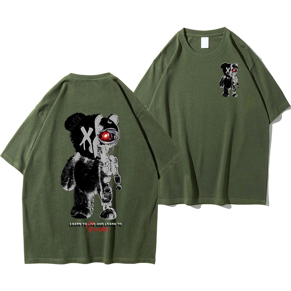 Hight Street Bear Cotton Shirt
