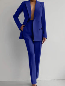 Women's Skinny Blazer Set