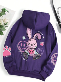 Apollo Women's Oversized Rabbit Sweatshirt