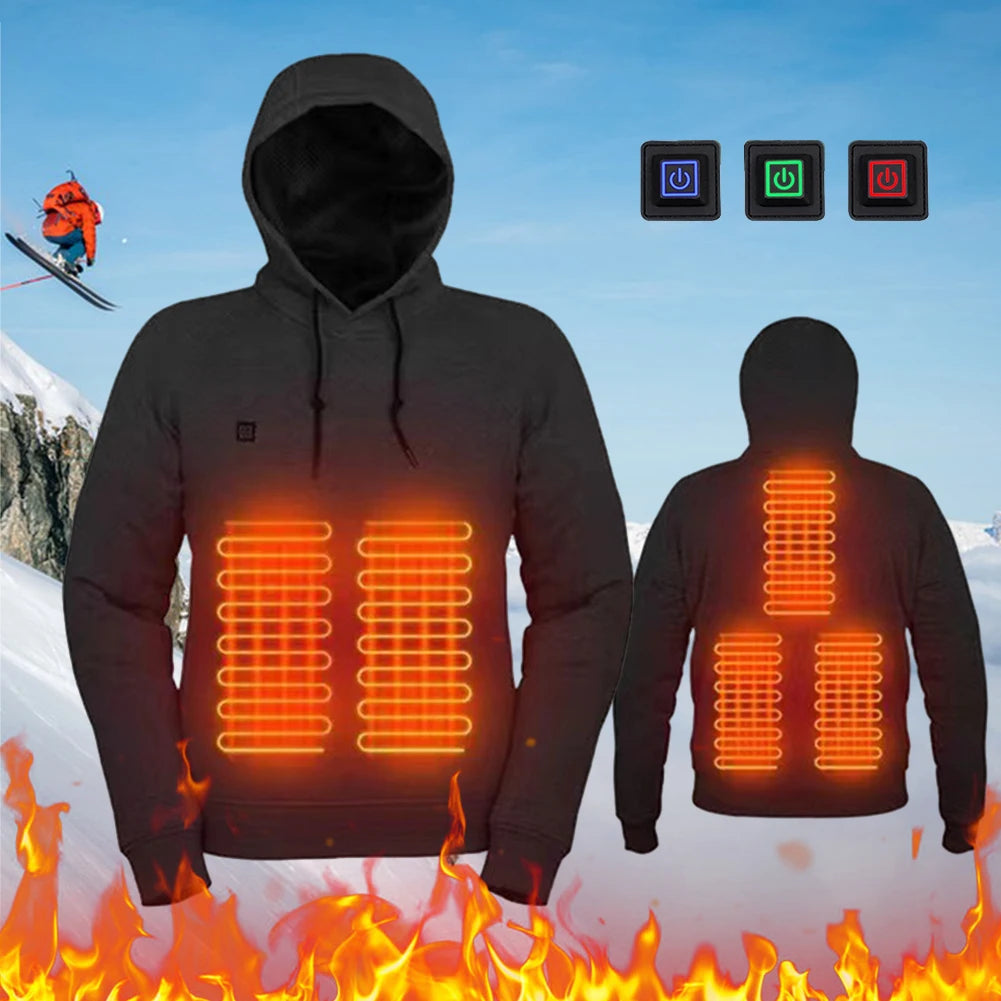 5 Zones Streetwear Heated Jacket