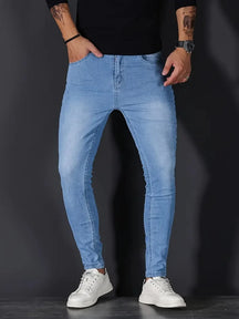 Stretch Skinny Jeans Pencil Pants