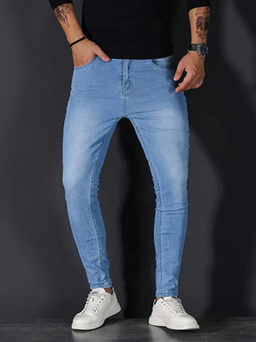 Stretch Skinny Jeans Pencil Pants