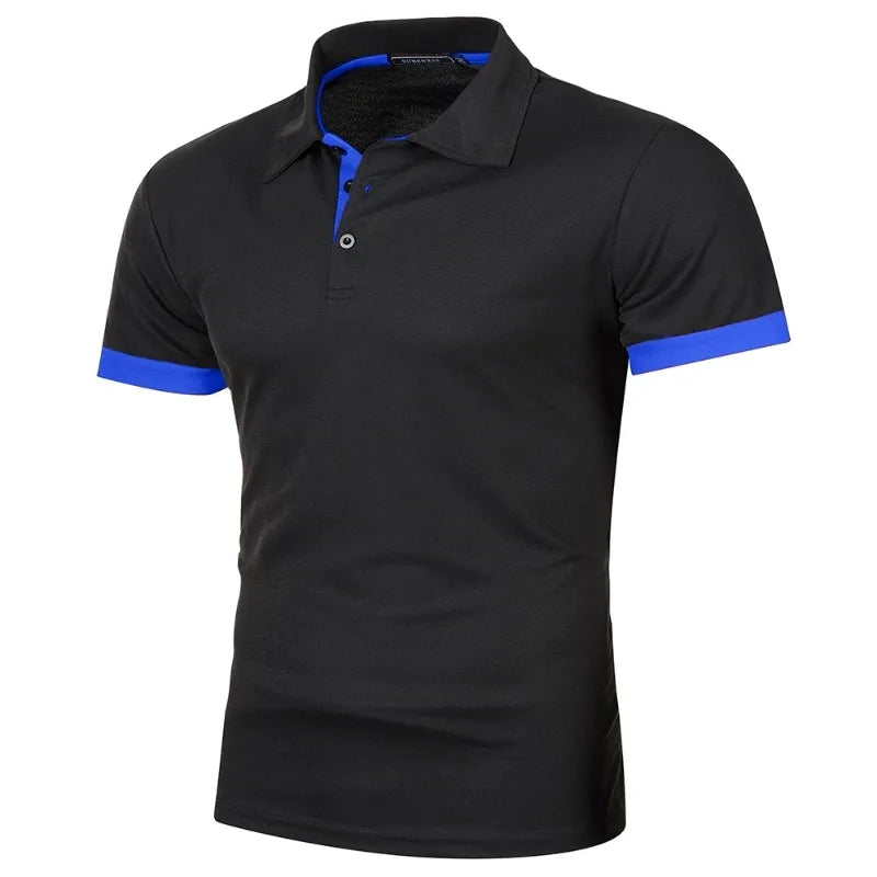 Men's streetwear Lapel Polo Shirt