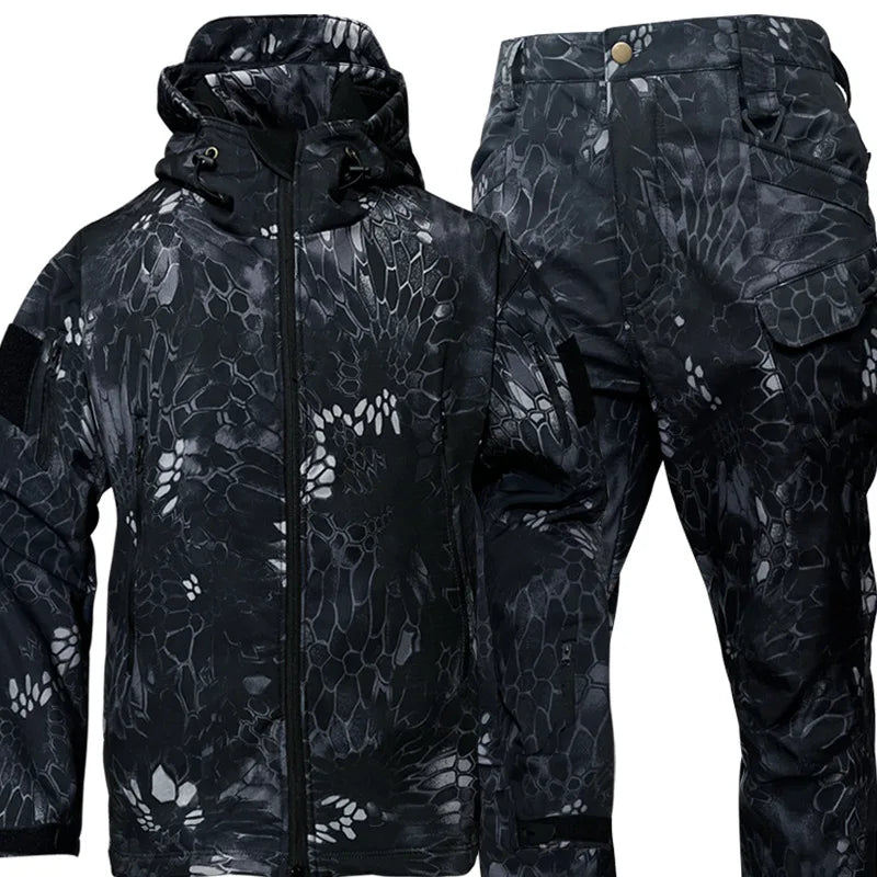Waterproof Military Coat+Pants Set