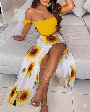Casual Versatile Dress Set