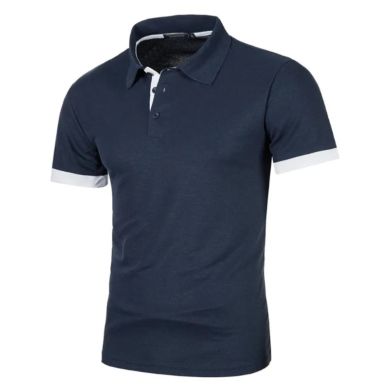 Men's streetwear Lapel Polo Shirt