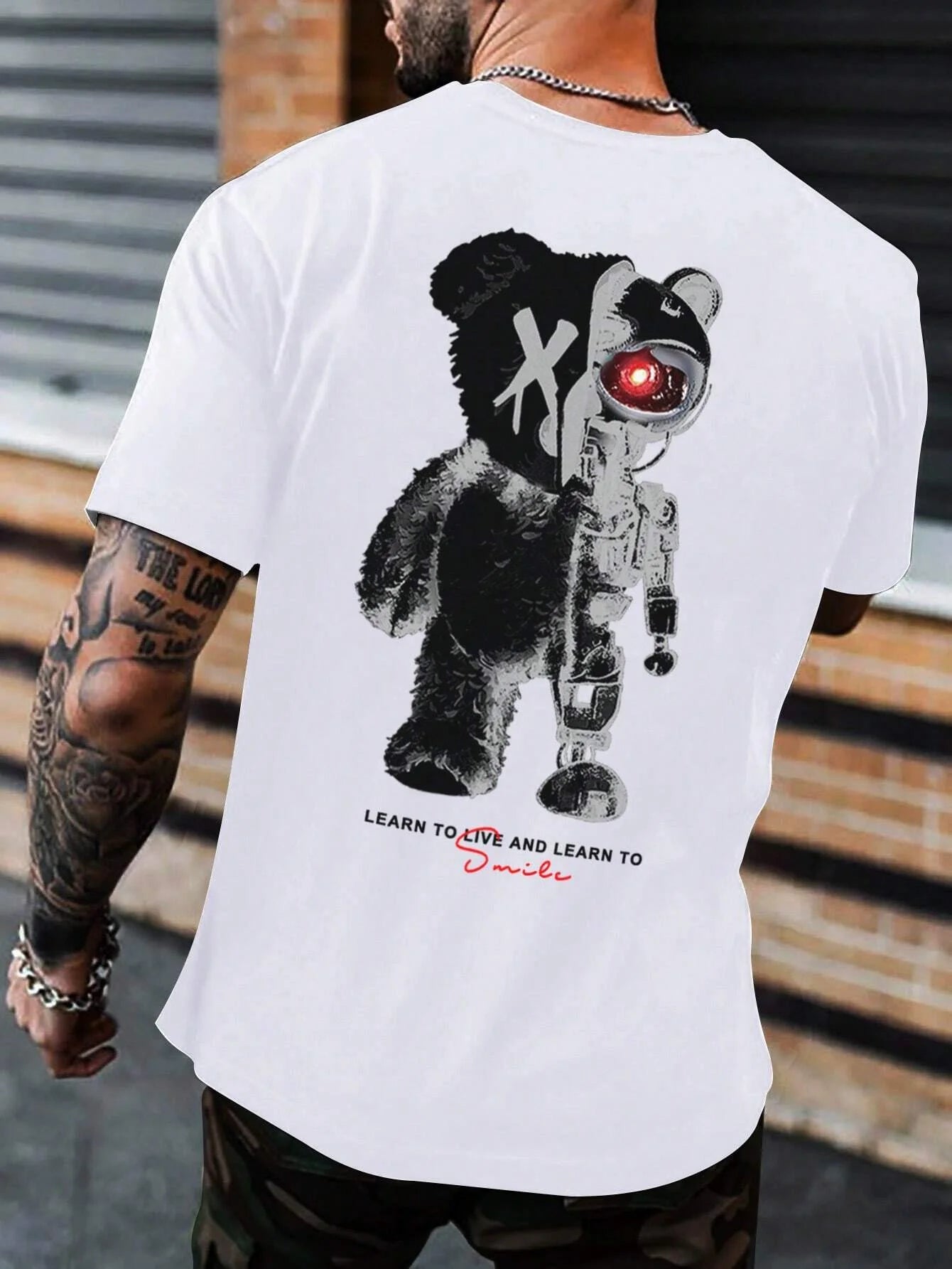 Hight Street Bear Cotton Shirt