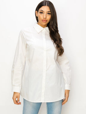 Cotton Shirt Chemise Femme