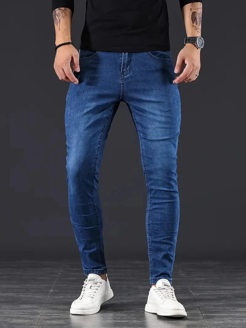 Stretch Skinny Jeans Pencil Pants