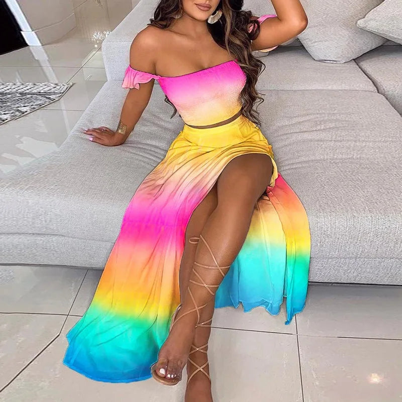 Casual Versatile Dress Set