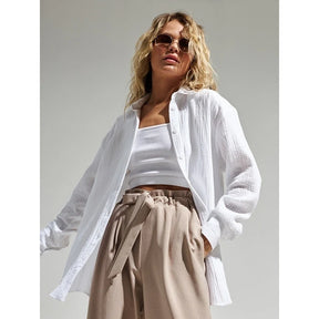 Women's Casual Cardigan Shirt