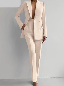 Women's Skinny Blazer Set