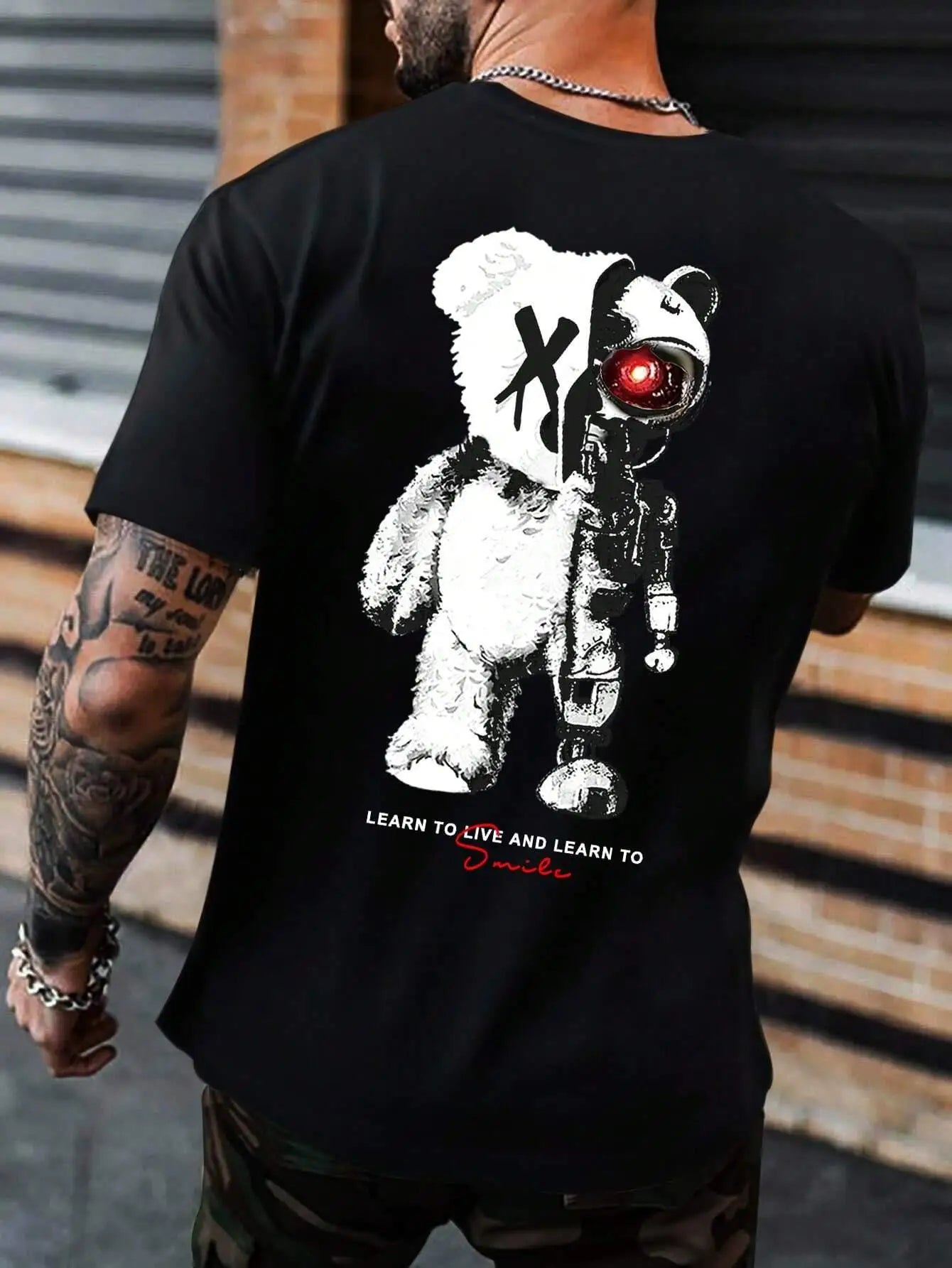 Hight Street Bear Cotton Shirt