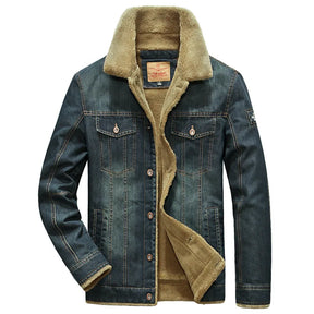 Casual men's denim jacket