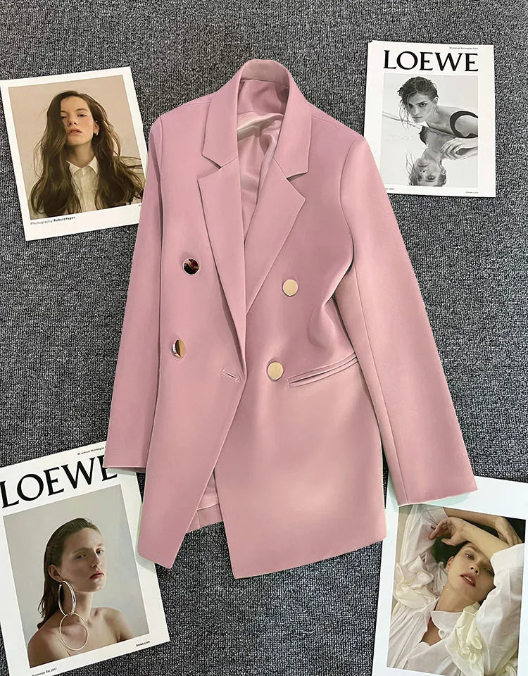 Versatil women's slim fit blazer coat