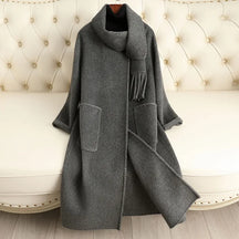Double Sided Wool Coat Long Handmade Wool Woolen Coat