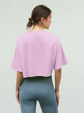 Crop Top Feminino Lazer Versátil Fitness