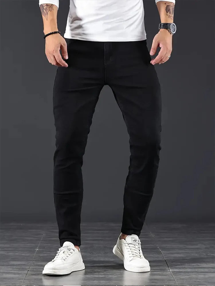 Stretch Skinny Jeans Pencil Pants