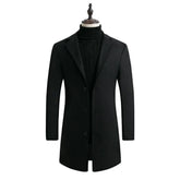 Men's waterproof blazer jacket with lapel and windbreaker